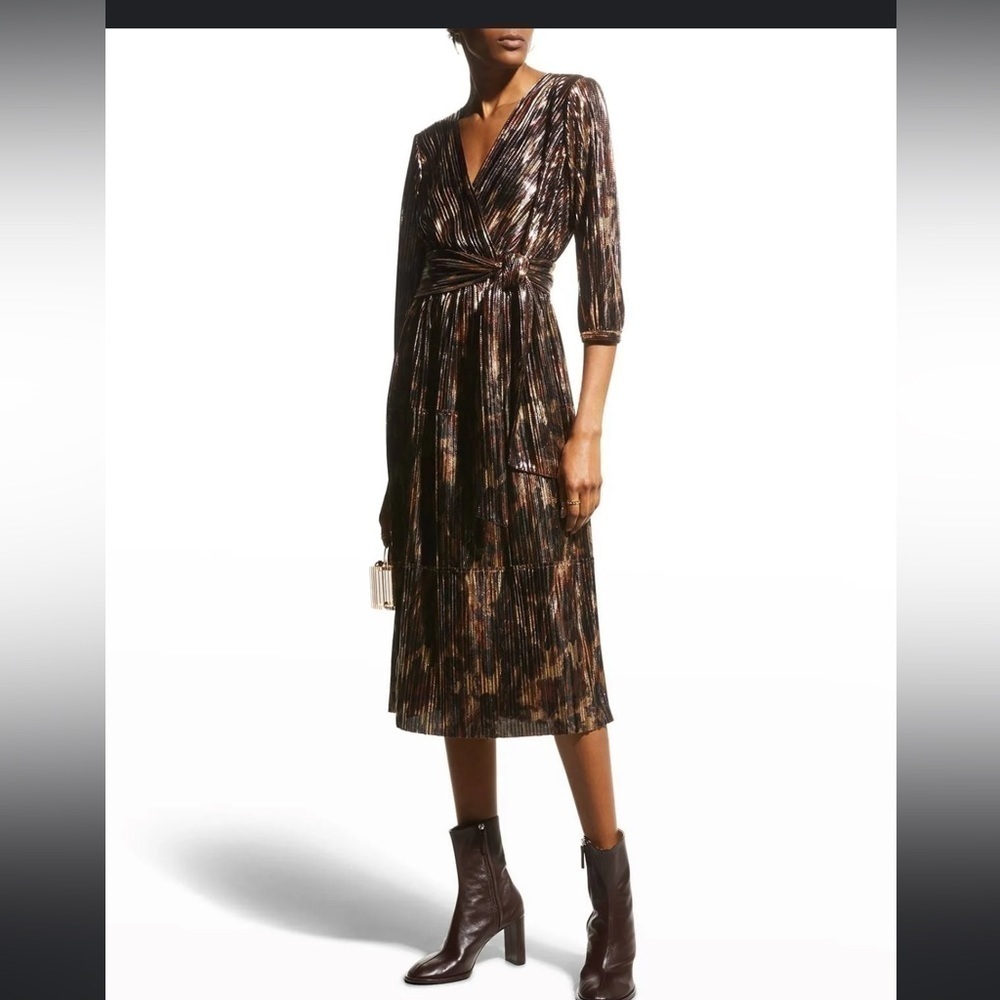 NWT Johnny Was‎ Dresses Johnny Was Tina Wrap Midi Dress